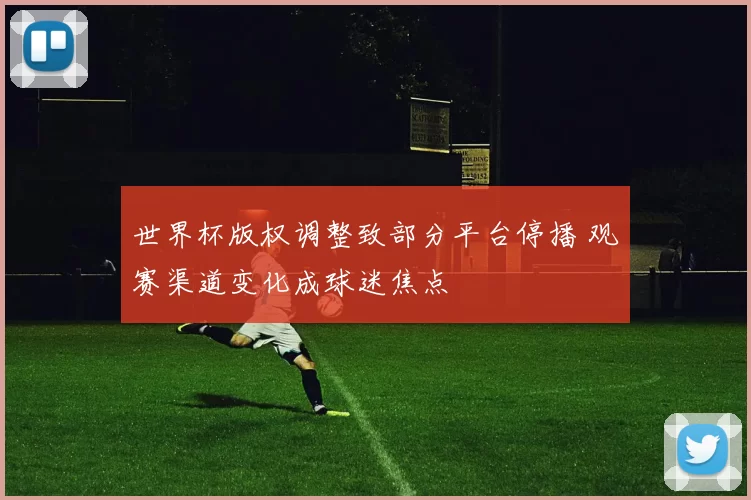 世界杯版权调整致部分平台停播 观赛渠道变化成球迷焦点